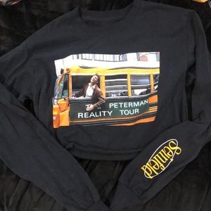 Seinfeld Kramer crop top long sleeve size S